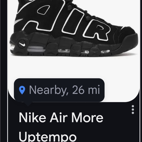 Nike Air Uptempo Boys Big Kid size 1 - Picture 8 of 8